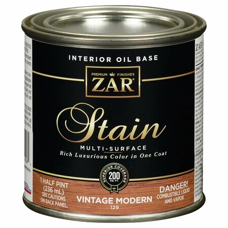 ZAR STAIN 1/2 PT V INTAGE MODEM INTERIOR 12906